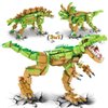 Mkmimo 3 in 1 Dinosaur Building Blocks Toy Set, Compatible with Lego Dinosaur Toys, 730 Piece STEM Dinosaur Building Kit Great Gift for Boys and Girls Over 6 Years Old