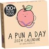 Rockdoodles 2024 Punny Daily Desk Calendar | Funny Calendar 2024 Day to Day for Home or Office, Daily Calendar 2024 Page a Day, Dad Joke Calendar with Tear Off Pages and Daily Puns, The Perfect Funny