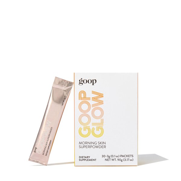 goop Beauty Morning Skin Drink Mix | Beverage Powder to Protect Against Signs of Aging | Vitamin C, Vitamin E, & CoQ10 | Lemon Verbena & Orange Flavor | Non-GMO, Gluten-Free, & Vegan | 30 Pack