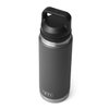 YETI Rambler 26 oz Bottle, Vacuum Insulated, Stainless Steel with Chug Cap, Charcoal