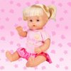 Nenuco Happy Birthday - Baby Doll with Birthday Cake, Cute Dress, Birthday Crown, 14.5 cm