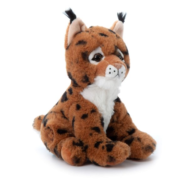The Petting Zoo Bobcat Stuffed Animal, Gifts for Kids, Wild Onez Zoo Animals, Bobcat Plush Toy 9 inches