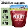 Pure Choice Unflavored Whey Protein Isolate Powder, 28g Protein & Sugar-Free, Undenatured Whey, 1 Ingredient, No Fillers or Artificial Sweeteners (Unflavored, 2 lb)