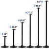 NEXCOVER Boat Cover Adjustable Height from 12" to 54" ABS Support Pole (1 Pack) | 6-Stage Extension System Pontoon Boat Cover Poles