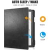 E NET-CASE Case for Kindle Scribe - Lightweight and Hard Back Shell Protective Book Folio Cover with Auto Sleep Wake Feature for Kindle Scribe 10.2" 2022 Released with Pen Holder(Black)