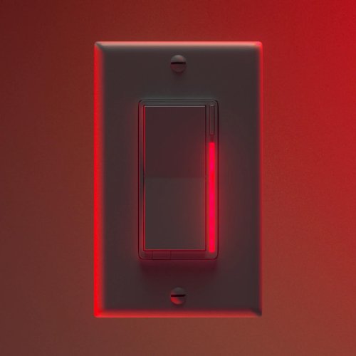 Inovelli 2-1 Smart Switch (On/Off or Dimmer) - Red Series - ZWave 800 Light Switch/Dimmer Switch, VZW31