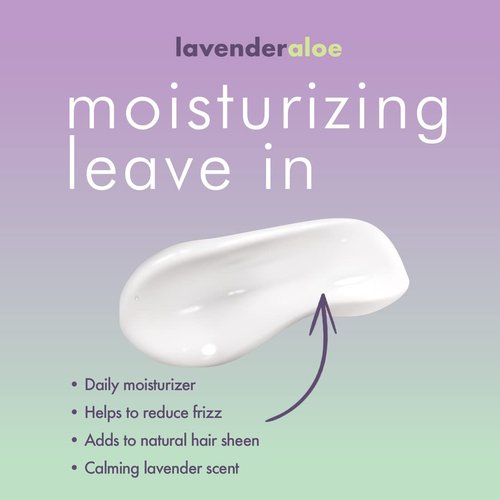 EDEN BodyWorks Lavender Aloe Leave In Conditioner (8 oz) - Moisturize Dry, Damaged Hair - Formulated For All Hair Types