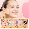 Pimoys 6 Pieces Powder Puff Soft Makeup Sponge Triangle Make Puff for Face Powder Cosmetic Foundation Sponge Beauty Makeup Tool, MultipleColors