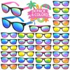 24 Pack Kids Sunglasses Bulk,Kids Sunglasses Party Favor,Neon Sunglasses with UV400 Protection,Boys Girls Age 3-8,Goody Bag Favors,Beach Pool Birthday Graduation Party Supplies,Great Gift for Kids
