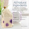 Age of Sage Natural Soap Bar w/Sisal Bag, Vegan Artisan Soap Bar Set for Women, Body Soap in Bar Soap Pouch, Natural Bath Soaps w/Essential Oils, 4 Plain Body Soap Bars, Raspberry Vanilla
