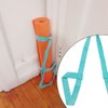 Tenalleys 1Pcs Light Blue Adjustable Yoga Mat Strap Multi-Purpose Straps Easy-Cinch Yoga Mat Sling for Carrying Training Equipment, 62inch (Yoga Mat Not Included)