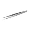 LASHVIEW Lash Tweezer, Vetus Straight Pointed Eyelash Tweezers for Profissional Grafting Eyelash Extension, Stainless Steel Needle Nose Tweezers for Lash Extension Stickers Precision Electronics, ST12