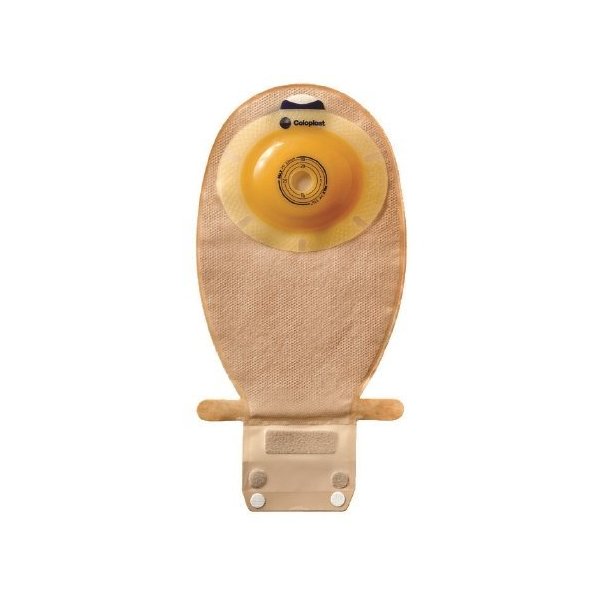 Ostomy Pouch SenSura EasiClose One-Piece System 5/8 to 1-3/4" Drainable Convex Light, Trim To Fit (#15606, Sold Per Box)