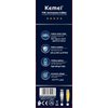 KEMEI Professional Beard & Hair Trimmer for Men, Cordless T-Blade Trimmer, Electric Hair Clippers for Barbers and Stylists, All Body Grooming-Model 1949 Gold