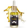 Jojoba Beard Oil: Unscented, Pure & Organic for Men - Stops Itch & Dandruff, Softens Coarse Hair & Mustache, 1 fl oz (30ml)