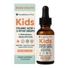 Folinic Acid Drops for Kids & Adults – with L-Methylfolate Methyl B12, P5P B6, Magnesium Glycinate, Vitamin D3 & C Methylated Folate Support for Brain,Focus, Mood & Cellular Health – 5-MTHF Drops