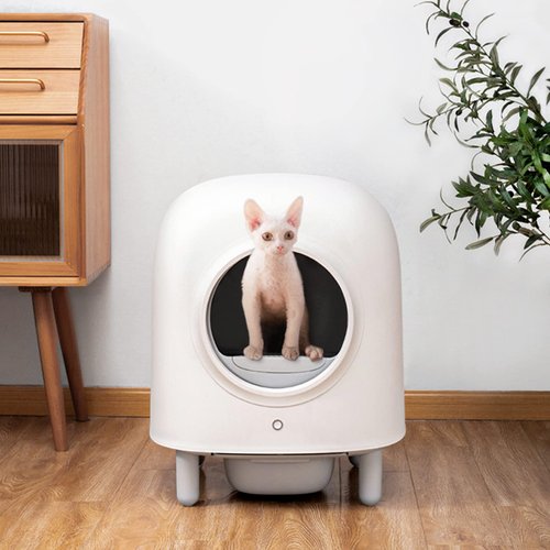 Self Cleaning Cat Litter Box Liners - 3 Rolls (45 Count), Waste Bags for Automatic Cat Litter Box