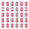 MOLILON 2720pcs French Tip Nail Guides French Nail Stickers Stencil French Nail Art Tips Guides Self Adhesive French Manicure Strips for Edge Auxiliary Stickers Decals (60 Designs, 36 Sheets)