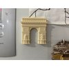 Arc De Triomphe 3D Printed Refrigerator Magnet - Paris Souvenir | PLA Eco-Friendly Magnet for Home & Office Décor