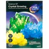 BBC Earth Science of Crystal Growing, Grow 3 Dazzling Crystals, Includes Display Case, Powdered Paints, Learning Guide, Crystal Growing Kit, STEM Toys, Kids Science Kit, STEM Kits For Kids Age 12-14
