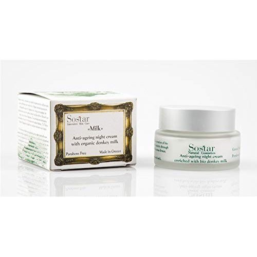Sostar The Milk Anti-aging Night Cream with Donkey Milk 50ml by Sostar