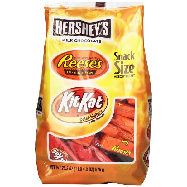 Hershey's Snack Size Assortment, 20.3 Ounce