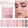 CAKAILA Light Pink Eyeshadow Palette,Neutral Nude Powder Eye Shadow for Older Women,Highly Pigmented Natural Long Lasting Naturing-Looking Pink Makeup Palette,Talc,Paraben Vegan & Cruelty Free
