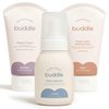 Buddle Diaper Rash System - Foaming Cleanser, Diaper Rash Paste & Diaper Cream Bundle - Gentle On Sensitive Skin, Tested By Pediatricians and Dermatologists, No Added Parabens or Fragrances - 3 pc Kit