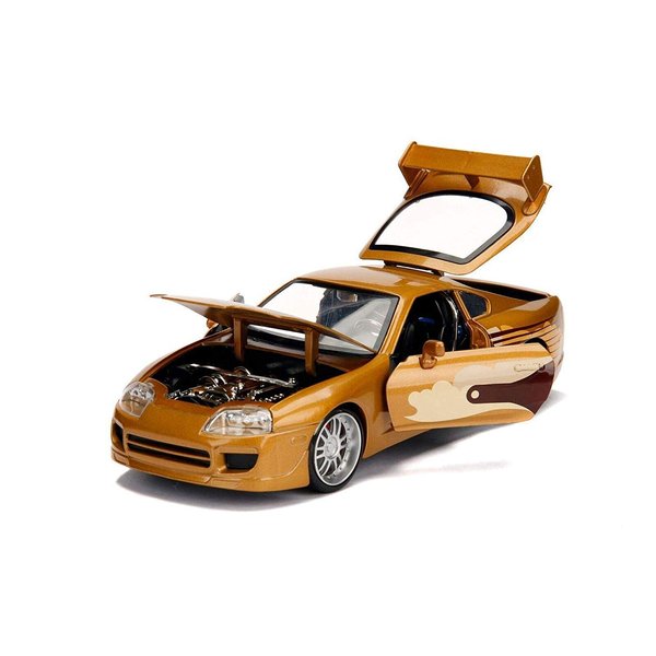 DIECAST Toys CAR JADA 1:24 W/B - Fast & Furious - Slap Jack's Toyota Supra (Gold) 99540-4