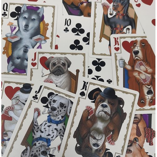 Bicycle Poker Dogs Playing Cards