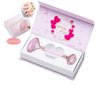 Jade Roller for Face - Rose Quartz Face Roller Skin Care - Stone Facial Roller, Face Massager for Women, Relieve Stress, Remove Wrinkles Eye Puffiness