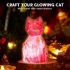 Klever Kits DIY Night Light- Paint Your Own Cat Lamp- Arts & Crafts Kit School Activities Art Supplies Painting Kits, Birthday Gifts for Girls Boys Aged 6+