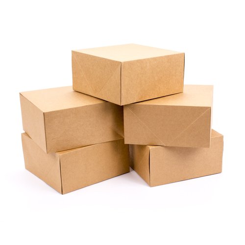 Hallmark 8" Gift Boxes for Christmas, Holidays, Birthdays, Weddings, Crafts, Fathers Day, Care Packages and More, 5 Box Set