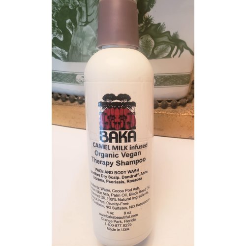 Baka Beautiful Organic Therapy 3n1 Shampoo/Condition Face Body Wash 8 oz
