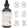 Olivia Care Castor Hair Oil - Made With All Natural Ingredients - Provides Balanced Restoration, Shine & Strength. Clean & Simple Treatment to Support Strengthen Hair
