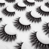Vayator 10 Pairs 3D Mink Lashes Natural False Eyelashes Dramatic Volume Fake Lashes Makeup Eyelash Extension Silk Handmade Eyelashes (Y001)