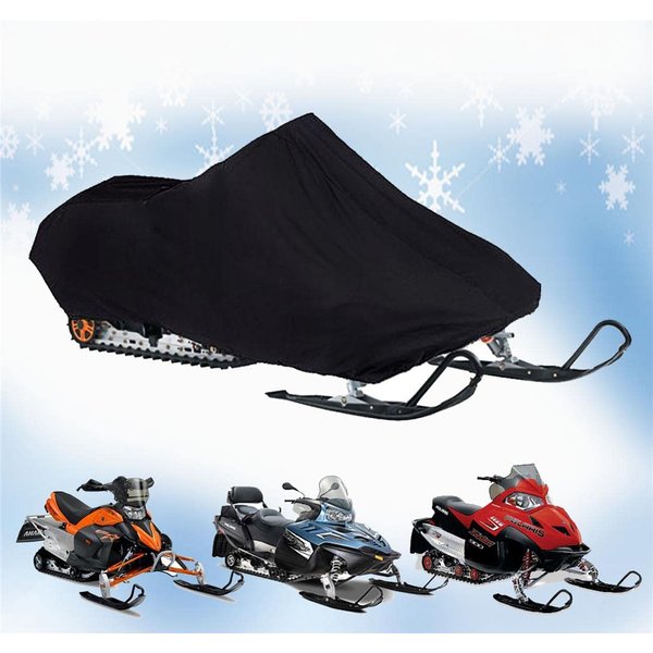Snowmobile Sled Storage Cover Compatible for Yamaha APEX GT Model Years 2006-2010, 200 Denier Strength