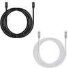 Dual USB-C/PD 60W Fast Charging Cord Compatible with Google Pixel C 32GB Plus 5Gbps Data Transfer for Power Delivery Hi Capacity Charging (White)