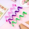 30 Pieces Hair Curlers Styling Kit, Wave Style Hair Rollers Spiral Curls No Heat Hair Curlers with Styling Hooks for Women Girls Long Hair Most Hairstyle Styling Tools (30 cm/ 11.8 Inch)