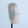 Aprilhair Pre-plucked #60 White Platinum Blonde Bob Lace Front Wigs Straight Glueless 130% Density Short Cut Brazilian Virgin Human Hair Full And Thick Free Part (#60, 10 Inch)