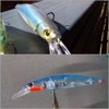 wLure 10 Blank Unpainted Minnow Crankbait Topwater Lipless Jerkbait Fishing Lures V3 (UPM673P10)