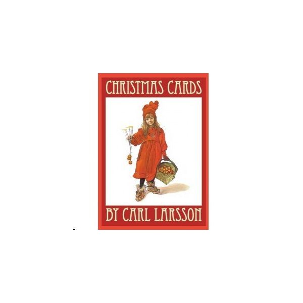 Skandisk Carl Larsson Christmas Cards Set