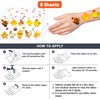 Generic Chicken Temporary Tattoos Birthday Party Supplies Favors Decorations Super Cute 96PCS Fake Tattoos Stickers for Boys Girls School Classroom Rewards Gifts Ideal