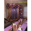LQIAO Sparkling Holographic Laser Backdrop: Shimmer Sequin - Waterproof Easy to Clean - Use for Birthday, Wedding, Christmas, Thanksgiving Anniversary Party Decor - Size 5ftx7ft Lavender