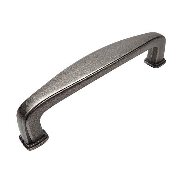 Cosmas 10 Pack 4392WN Weathered Nickel Modern Cabinet Hardware Handle Pull - 3-3/4" Inch (96mm) Hole Centers