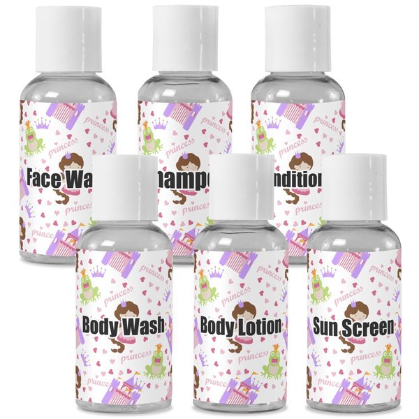 YouCustomizeIt Personalized Princess Print Travel Bottles