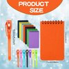 Hoarost 42 Pcs Secret Party Favors Includes 21 Pcs Invisible Ink Pen with UV Light and 21 Pcs Mini Spiral Notebook for Secret Message Themed Party Game Prizes Goodie Bag Fillers