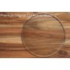 10" Acacia Wood Lazy Susan Organizer Kitchen Turntable for Cabinet Pantry Table Organization