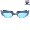 Arena Unisex Adult The One Swim Goggles for Men and Women Watertight Fit Orbit-Proof Seals Anti-Fog Coated Mirror Lens, Blue Gray/Blue Black