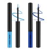 Apooliy 2pcs Matte Eyeliner,Waterproof Liquid Eye Liner,Long Wear 2 Colors Eyeliner Pen，Quick-Drying Colorful Eyeliner Stick,Blue,Brown